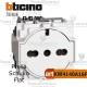 bticino KW4140A16F - presa schuko flat bticino living now