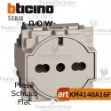Presa schuko flat sabbia standard italiano e tedesco