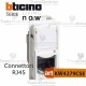 bticino KW4279C5E- connettore rj45  bticino living now