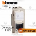 Presa dati sabbia RJ45 categoria 5E UTP connessione tipo TOOLLESS IDC