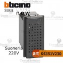Suoneria in bronzo 230 Va.c.