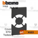 Cover nera per prese standard tedesco