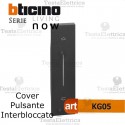 Cover nera per pulsante interbloccato