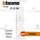 Cover bianca per falso polo bticino living now Kw000