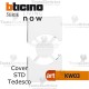 Cover Bianco bticino living now KW03