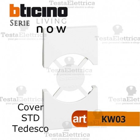 Cover Bianco bticino living now KW03