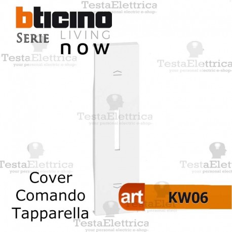 Cover bianca per tapparelle bticino living now KW06