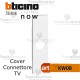 bticino KW08 cover connettori TV living now
