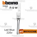 Spia LED colore blu 220v