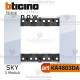 placchetta elettrica bticino living now sky