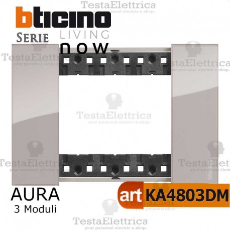 bticino KA4803DM - placca aura living now