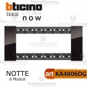 Placca Notte 6 moduli bticino living now